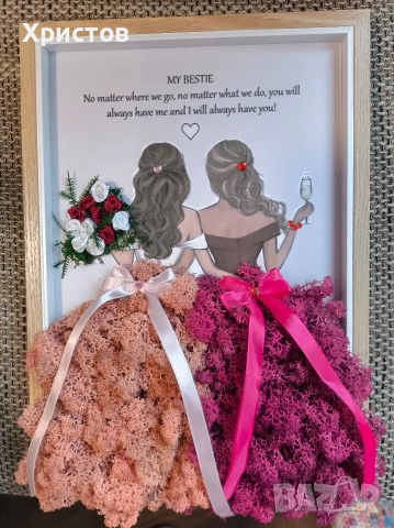 Картини и декорации със Скандинавски мъх, снимка 2 - Декорация за дома - 42057514