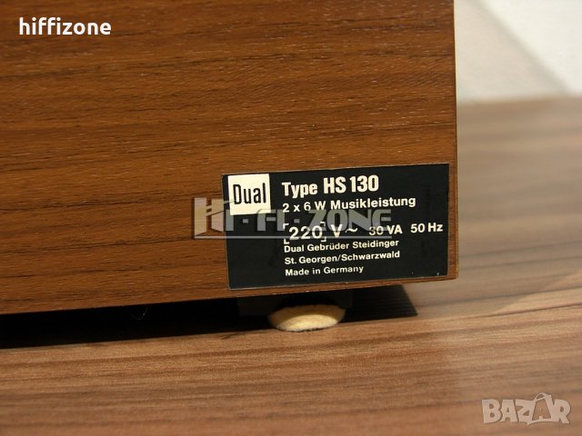 ГРАМОФОН Dual hs 130 /3, снимка 12 - Грамофони - 36667724
