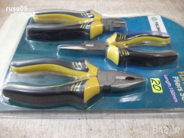 Комплект "FIELDMANN - FDN 1020" клещи нови, снимка 3 - Клещи - 40325425