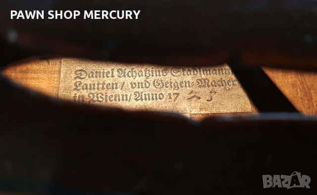 Продавам Виола Daniel Achatius Stadlmann 1725г., снимка 5 - Струнни инструменти - 50921137