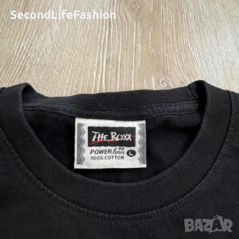 Винтидж тениска The Roxx с надпис „Че Гевара“, единичен бод, размер L, тениска с графика 90те, снимка 2 - Тениски - 52874975