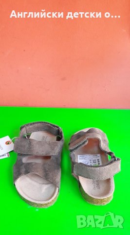 Английски детски сандали естествена кожа-ZARA , снимка 5 - Детски сандали и чехли - 28519378