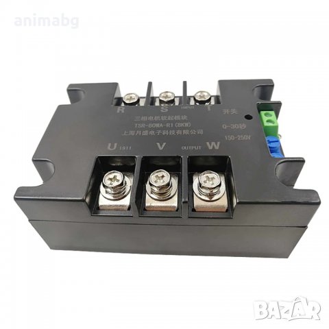 ANIMABG Модул за плавен старт и стоп на трифазен двигател, Модел TSR-40WA-R2 4KW, снимка 7 - Друга електроника - 39265077