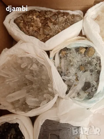 №177,Кристали,Минерали,Мадан,Кварц,Галенит,Пирит,Сфалерит,Калцит,Доломит,7,BGminerals,, снимка 6 - Декорация за дома - 48087159