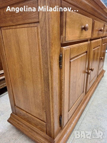 Луксозен комод, скрин, бюфет, шкаф дъб масив , снимка 5 - Шкафове - 52711841