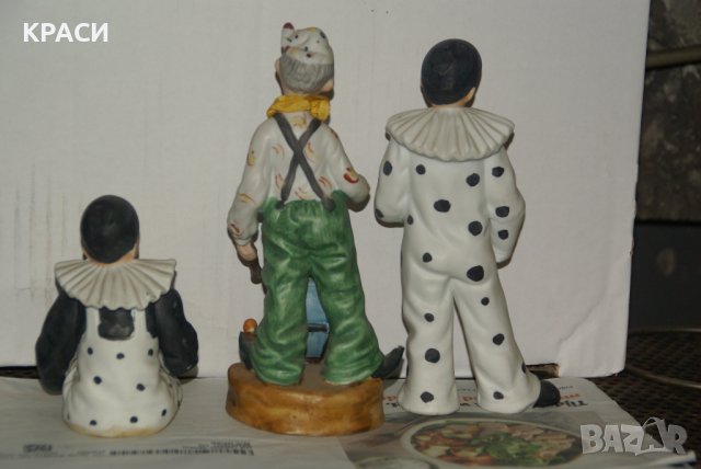 продавам лот 3 керамични фигури, снимка 5 - Антикварни и старинни предмети - 43905757