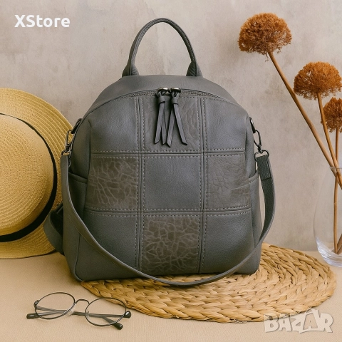 Многофункционална дамска раница-чанта, снимка 7 - Раници - 52572101