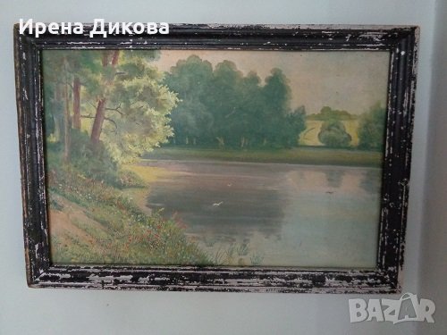 Авторска картина-  Реката , снимка 3 - Картини - 28933313