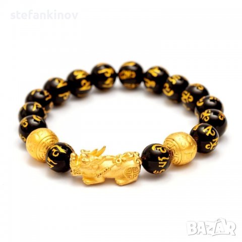 Фън Шуй гривна за богатство, щастие и късмет, унисекс, снимка 2 - Гривни - 36961283