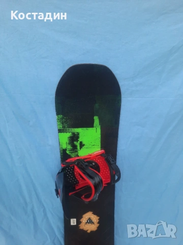 Сноуборд BURTON RADIUS WIDE 150см.W с автомати, снимка 2 - Зимни спортове - 53027844