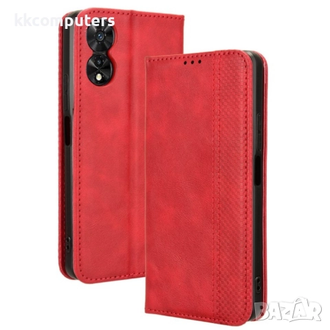 TCL 505 T509K / T5094 Retro Texture Wallet Калъф и Протектор, снимка 2 - Калъфи, кейсове - 52706137