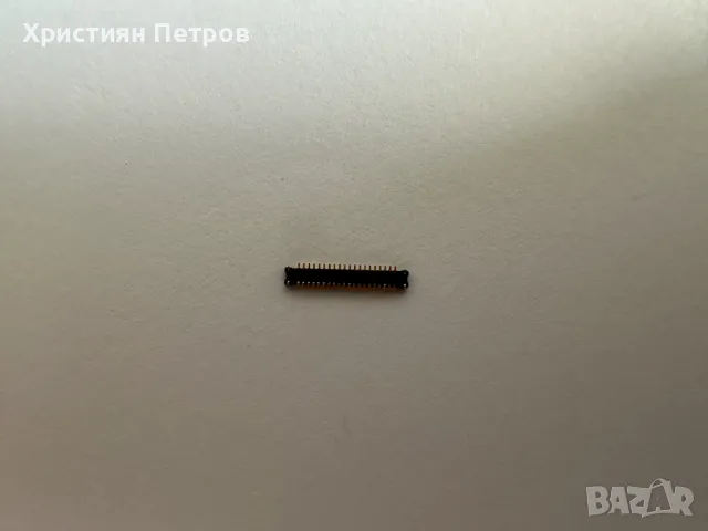 Конектор / Букса 40 pin на лентов кабел мъжки за Samsung Galaxy A14 4G, снимка 4 - Резервни части за телефони - 50441469