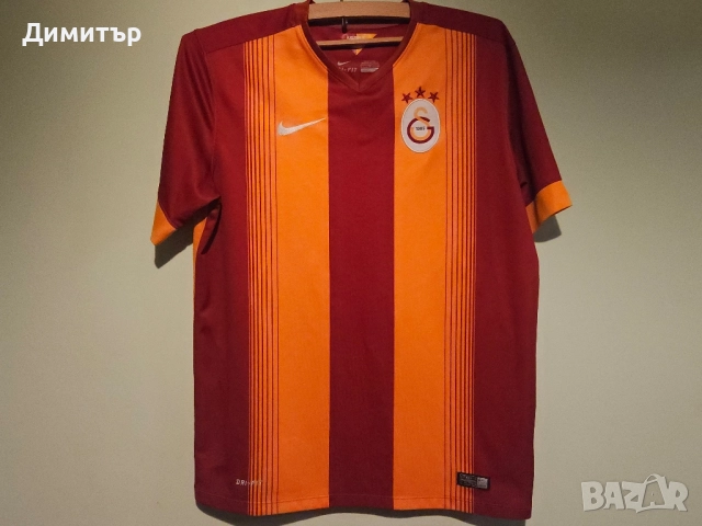 Nike Galatasaray Wesley Sneijder Home Jersey Season 2014/2015 10 Size L футболна тениска soccer, снимка 2 - Тениски - 52059547