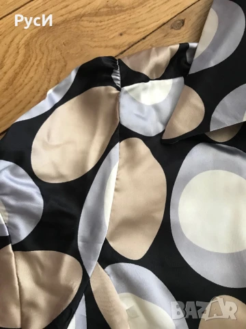 Дамска сатинирана блуза с V - oбразно деколте , снимка 2 - Ризи - 51308218