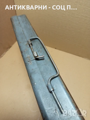 Соц Стара Метална Кутия Куфар Куфарче За Инструменти., снимка 3 - Антикварни и старинни предмети - 50800701