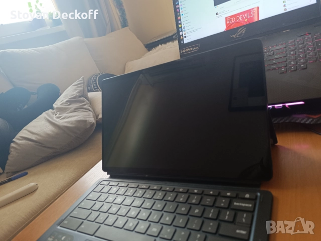 Lenovo IdeaPad Duet 5 Chromebook – 13.3" OLED / 2-в-1 Хибрид (Таблет и Лаптоп), снимка 2 - Лаптопи за дома - 52953127