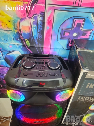 Караоке блутут Тонколона Brodu BTS-1785, снимка 2 - Караоке - 52541229