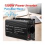 ANIMABG Силов инвертор с чиста синусоида, Foval, 1000W/300W, 220V 230V, 50Hz/60Hz, DC12V/24V към AC, снимка 6