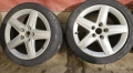 Продавам 4 бр. алуминиеви джанти 17 цола + ПОДАРЪК 4 бр летни гуми в добро състояние. , снимка 3