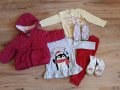 Зимно яке за момиче, дрехи и подарък боди, размер 86-92, снимка 6
