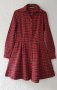 Дамска карирана рокля XS-S, снимка 7
