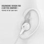 Шумоизолиращи Слушалки LUDOS Nexus,микрофон/мощен бас/кристален звук/1,3 м плетен кабел/3.5мм жак, снимка 5