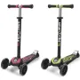 Тротинетка scooter SmarTrike T5 2в1, зелена/розова, снимка 2