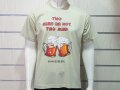 Нова мъжка тениска с трансферен печат Two Beer or not Two Beer, бири, алкохол, снимка 5