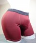 Kalenji S/M мъжки боксерки в бордо/винено червен цвят.