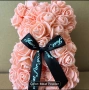 Подаръчно мече от рози 20см – идеален подарък 🎁, снимка 3