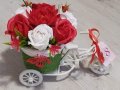 Декоративни колела със сапунени цветя, снимка 9
