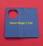 Honor Magic 7 Lite калъф страничен отваряем син, снимка 1