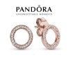Pandora обеци в розово злато
