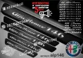 ПРАГОВЕ карбон Alfa Romeo фолио стикери alp1, снимка 3