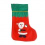 2095 Декоративен коледен чорап за подаръци с картинка, снимка 2