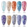 16ml CANNI Bright Sequin Series гел лак -16мл, снимка 12