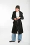 Дамско Палто James coat - Черно, снимка 7