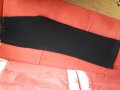 Дамски еластичен черен панталон широки крачоли, снимка 4
