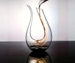 Дизайнерски стъклен декантер, снимка 3