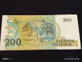 Красива банкнота 200 крузейро 1981г. Бразилия интересна за КОЛЕКЦИОНЕРИ 53261, снимка 5