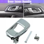 AB3921971 Вътрешна интериорна дръжка за FORD RANGER T6 2012-2021, Mazda BT50, Лява врата, Хром, снимка 5