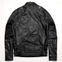 G-STAR RAW Chopper Leather Jacket Оригинално Кожено Яке S, снимка 7