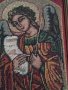 СТАР ГОБЛЕН - АНГЕЛ АРХАНГЕЛ РЕЛИГИЯ МНОГО КРАСИВ в ДЪРВЕНА РАМКА 30912, снимка 7