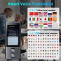 T17 AI Преводач 138 езика – Портативен с Wi-Fi и офлайн поддръжка, снимка 2