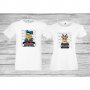Комплект тениски за влюбени Donald Duck Daisy, снимка 1 - Тениски - 33011783