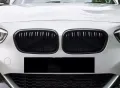 Двойни Бъбреци Черен Гланц За BMW F20;F21 Преди Facelift, снимка 6