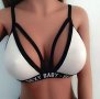 3 ЛЕВА ‼️ Текстилни бюстиета с ластик SEXY BABY ❤️ Налични размери S , M , L и XL ✔️ , снимка 3