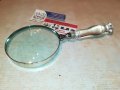 поръчана-лупа инокс стъклена дръжка-внос германия 2807211025, снимка 3