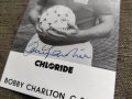 Продавам автограф на Боби Чарлтън Bobby Charlton футбол, снимка 2