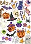Скрапбук стикери за декорация планер halloween хелоуин самозалепващ лист А5 - различни видове, снимка 2